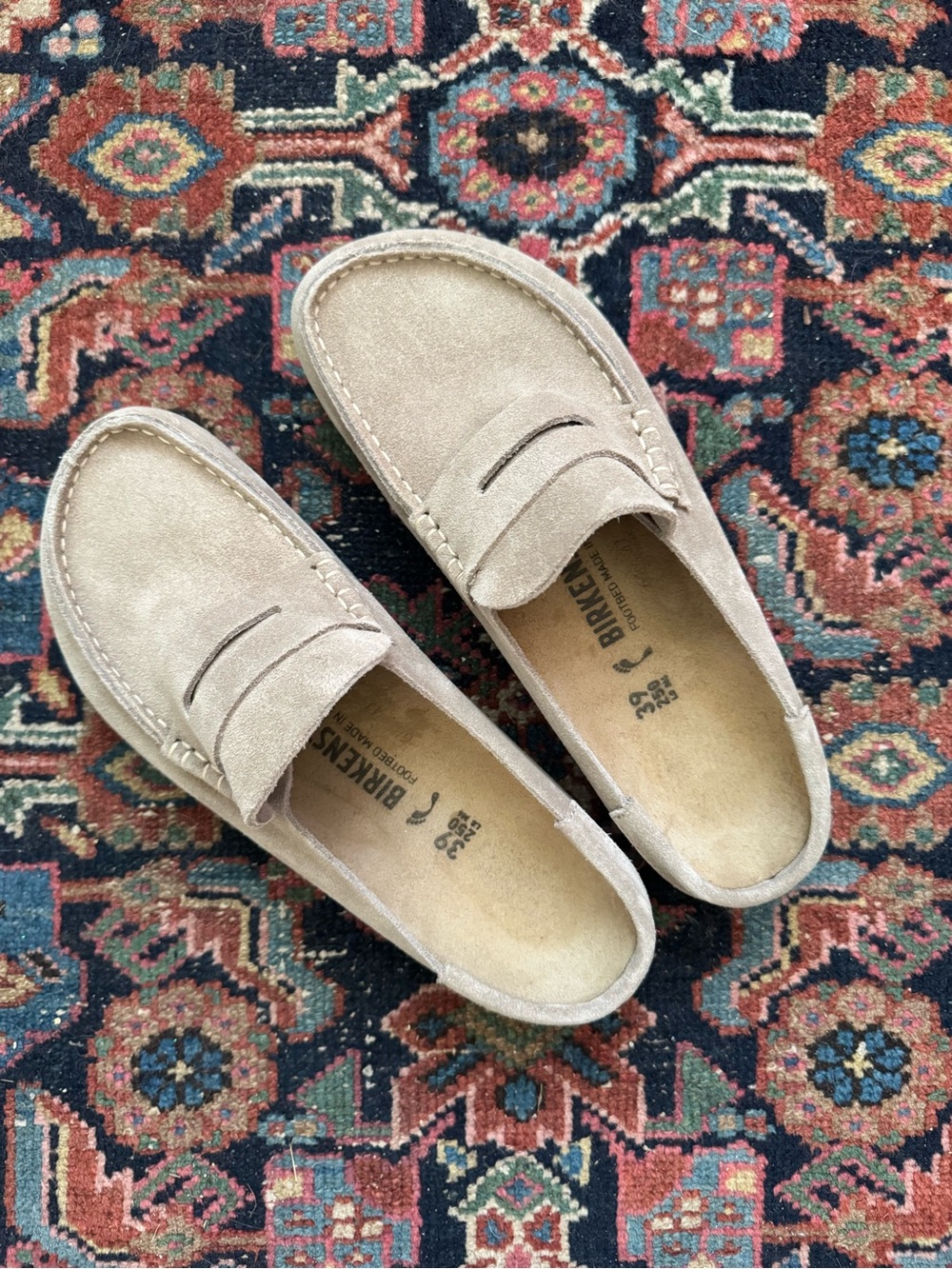 Birkenstock Naples Wrapped Suede Leather